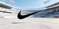 耐克Nike运动品牌标志 - 著名的飞勾Swoosh图标